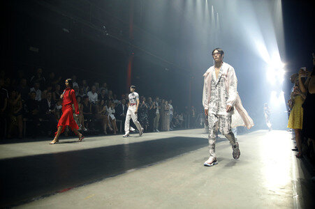 Hugo Fashion Show auf der Berlin Fashion Week Spring/Summer 2019