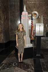 Georgia May Jagger besucht das Empire State Building, New York