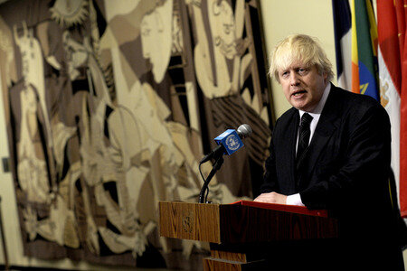 Boris Johnson bei den Vereinten Nationen in New York