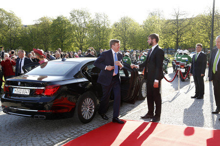 König Willem-Alexander und Königin Maxima der Niederlande in München