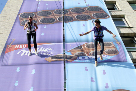 Milka Charity House-Running-Event in Hamburg