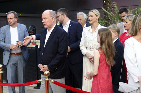 Einweihung des Themenbereichs Monaco mit Fürst Albert II. im Europa-Park in Rust
