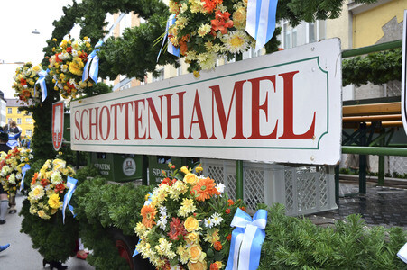 Wiesn-Einzug der Festwirte und Brauereien in München