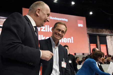 Außerordentlicher Bundesparteitag 2017 der SPD in Berlin