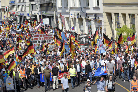 AfD Demo 'Zukunft Deutschland' in Berlin