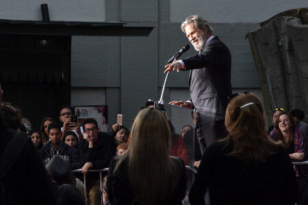 Hand and Footprint Ceremony mit Jeff Bridges in Los Angeles