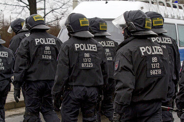 'Cottbus nazifrei' Demonstration, Cottbus