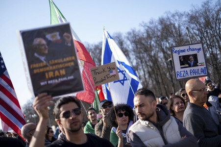 Exil-Iraner versammeln sich in Berlin