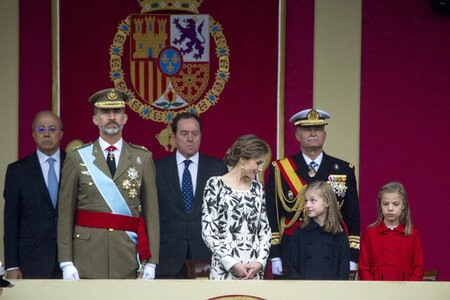Militäparade zum Nationalfeiertag in Madrid