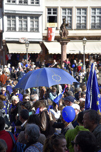 'Pulse of Europe' Kundgebung in Frankfurt
