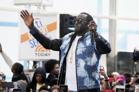 Puff Daddy and the Family in der NBC-Show 'Today' in New York