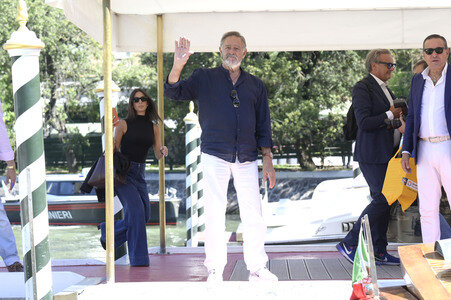 Ankunft von Fabio Testi am Hotel Excelsior, Internationale Filmfestspiele von Venedig 2025