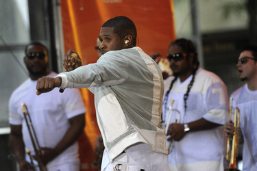 Usher in der NBC-Show 'Today', New York