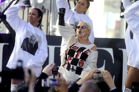 Konzert von Christina Aguilera in New York