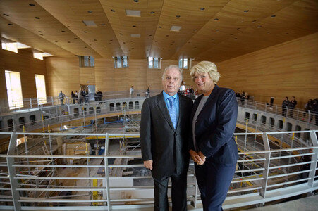 Barenboim-Said-Akademie im Magazin der Staatsoper in Berlin