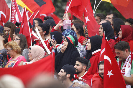Erdogan-Demo in Köln