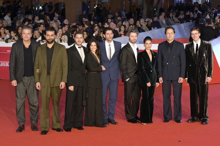 Filmpremiere 'Il falsario', Internationales Filmfestival Rom 2025