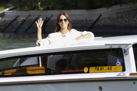 Ankunft von Miriam Leone am Hotel Excelsior, Internationale Filmfestspiele von Venedig 2025