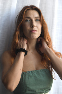 Photoshooting mit Marlene Emilie Lyngstad, San Sebastian International Film Festival 2026