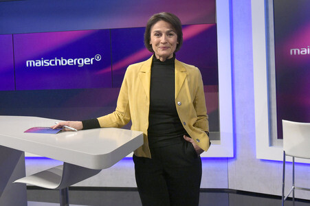 Talkshow 'maischberger' in Berlin