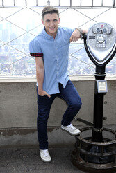 Jesse McCartney besucht das The Empire State Building, New York