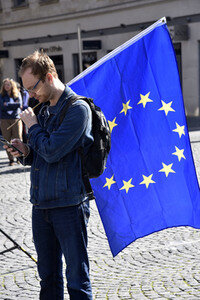 'Pulse of Europe' Kundgebung in Frankfurt