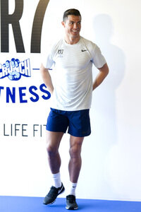 Cristiano Ronaldo präsentiert CR7 Crunch Fitness in Madrid