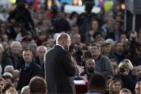 Wahlkampfveranstaltung mit Martin Schulz in Berlin