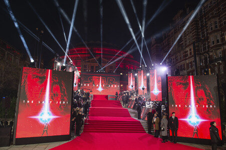Filmpremiere 'Star Wars: Die letzten Jedi' in London
