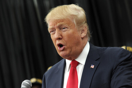 Rede von Donald Trump in New York