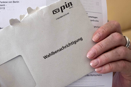 Symbolfoto Wahlbenachrichtigung