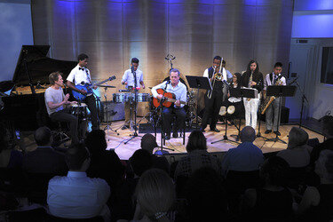Auftritt der Bacon Brothers in New York