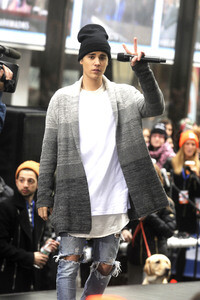 Justin Bieber in der NBC-Show 'Today' in New York