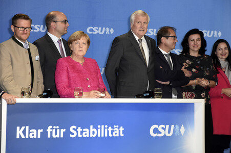 Wahlkampfveranstaltung der CSU in München
