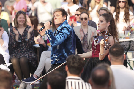 TV Show 'ZDF-Fernsehgarten' in Mainz