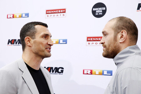Pressekonferenz 'Fury vs. Klitschko II' in Köln