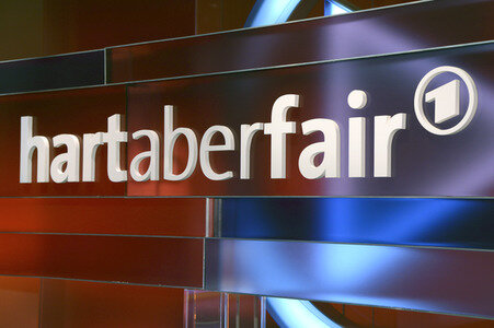 Talkshow 'hart aber fair' in Berlin