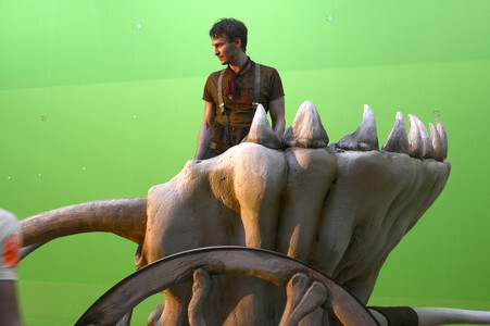 Dreharbeiten zu 'Iron Sky: The Coming Race' in Lint