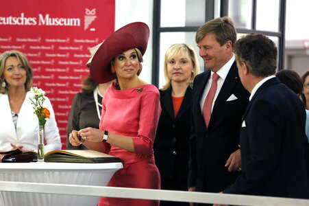 König Willem-Alexander und Königin Maxima der Niederlande in München