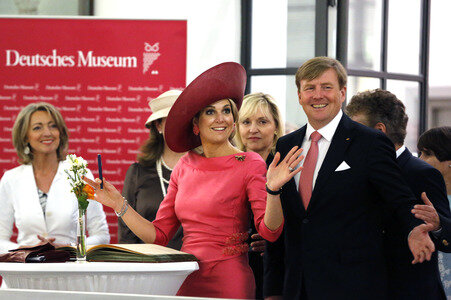 König Willem-Alexander und Königin Maxima der Niederlande in München