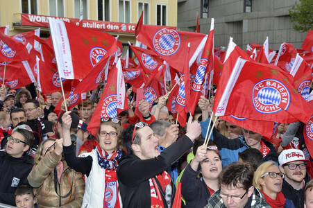 Meisterfeier des FC Bayern München