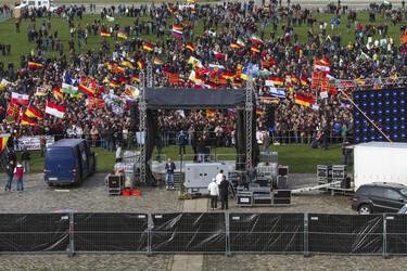 Pegida Demonstration, Dresden