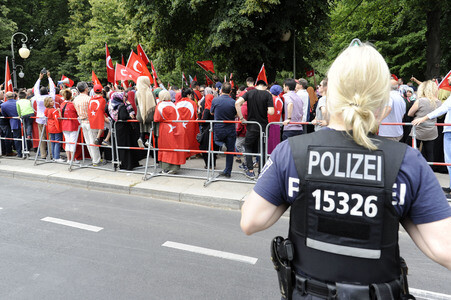 Protest gegen versuchten Militärputsch in der Türkei