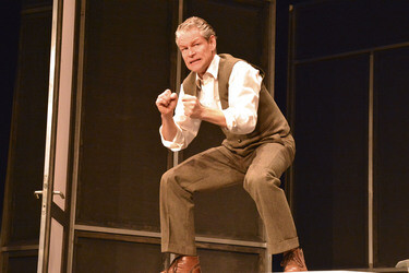 'Die Rede des Königs' Theateraufführung, Neustadt