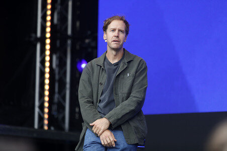 Sebastian Vettel auf der IAA Mobility 2025 in München