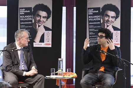 Buchpräsentation 'Lebenskünstler' von Rolando Villazon in Köln