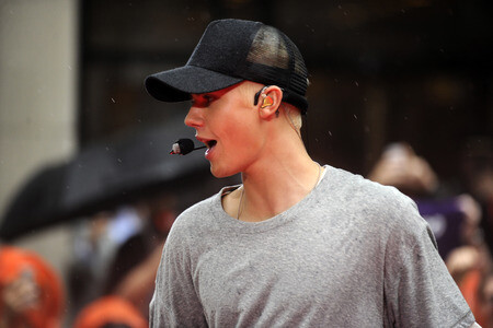 Justin Bieber in der NBC-Show 'Today' in New York