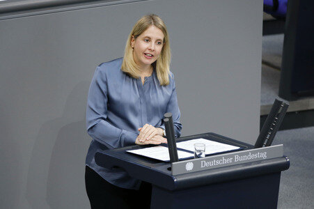 26. Sitzung des Deutschen Bundestages in Berlin