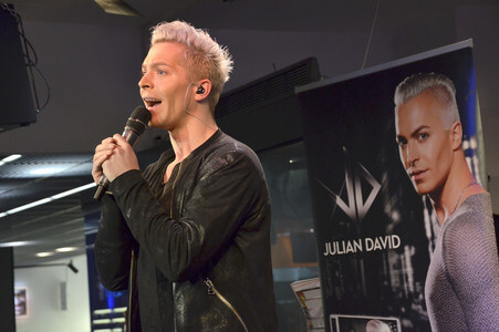 Julian David CD-Präsentation in München