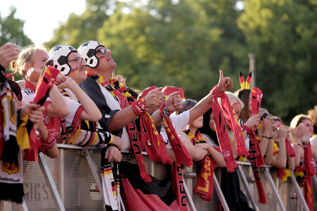 UEFA-Fußball-Europameisterschaft 2016 Spiel Deutschland gegen die Slowakei
